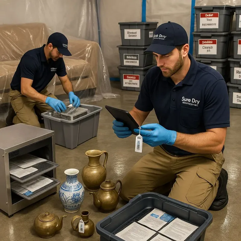 Content Protection and Restoration process in Centreville, IL